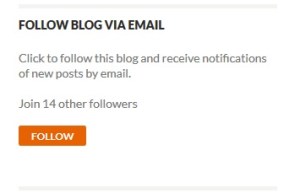 Follow via email - no need to sign up